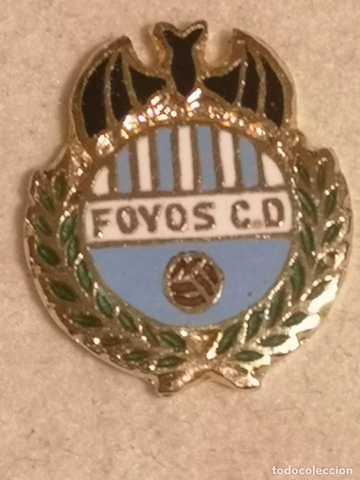 Coleccionismo deportivo: PIN FUTBOL - VALENCIA - FOYOS - FOYOS CD