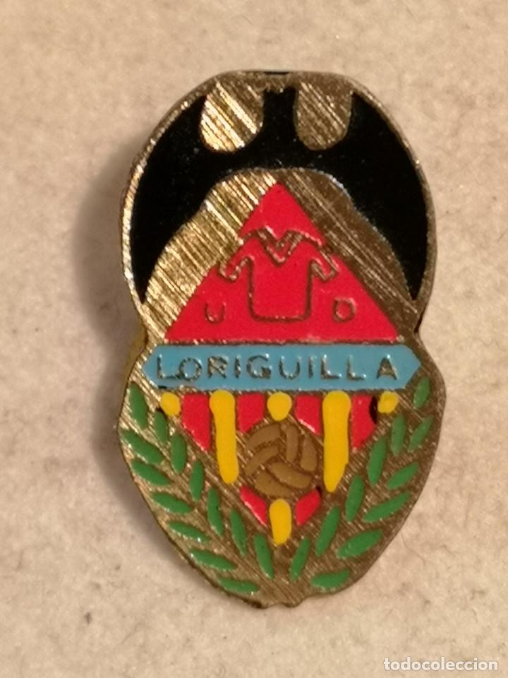 Coleccionismo deportivo: PIN FUTBOL - VALENCIA - LORIGUILLA - UD LORIGUILLA - Aguja