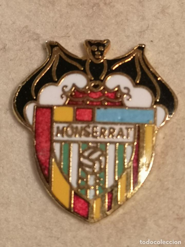 Coleccionismo deportivo: PIN FUTBOL - VALENCIA - MONSERRAT CF
