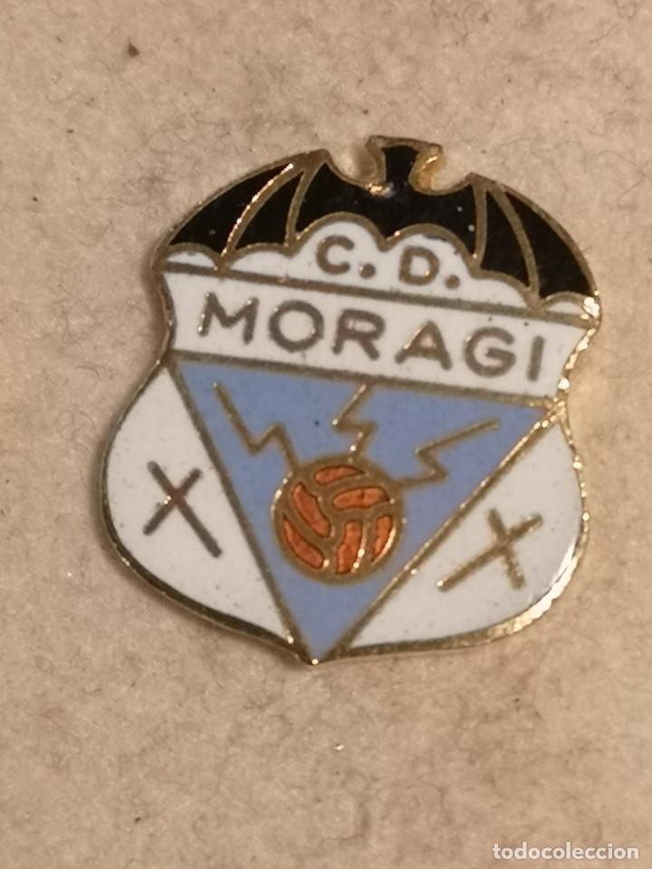 Coleccionismo deportivo: PIN FUTBOL - VALENCIA - CD MORAGI