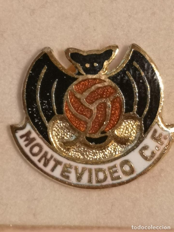 Coleccionismo deportivo: PIN FUTBOL - VALENCIA - MONTEVIDEO CF