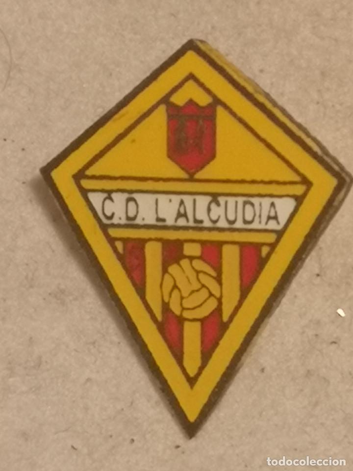Sammelleidenschaft Sport: PIN FUTBOL - VALENCIA - L'ALC&Uacute;DIA - CD L'ALCUDIA - Aguja