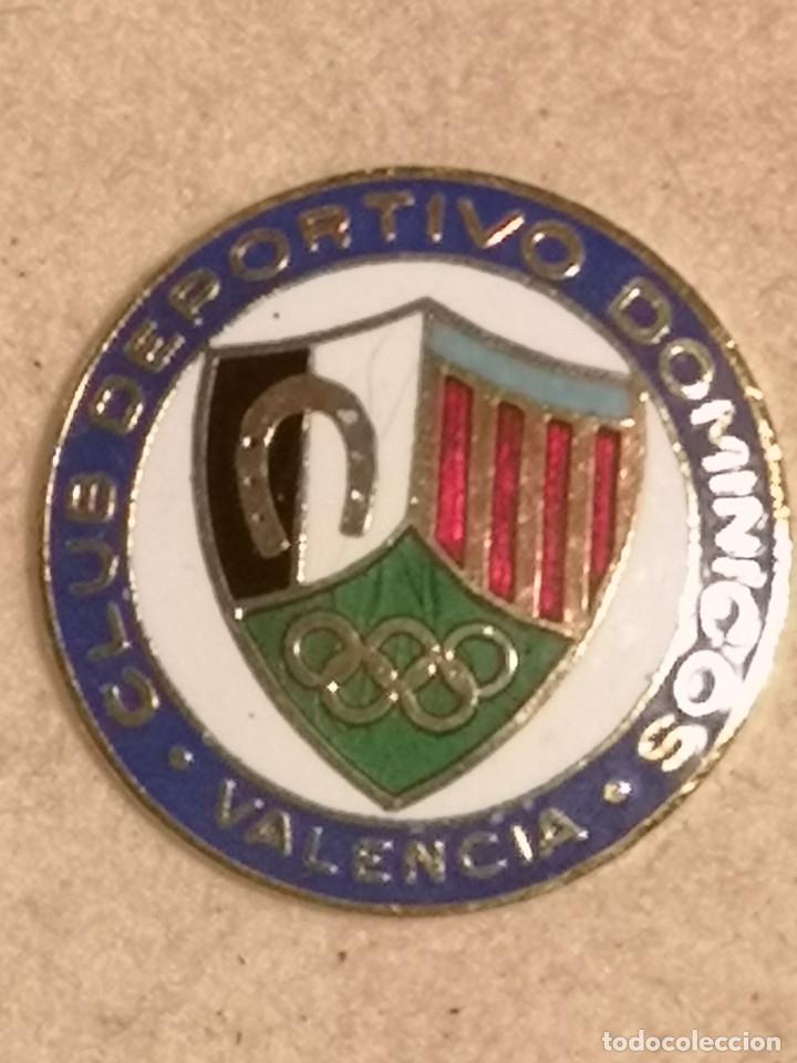 Sammelleidenschaft Sport: PIN FUTBOL - VALENCIA - CD DOMINICOS