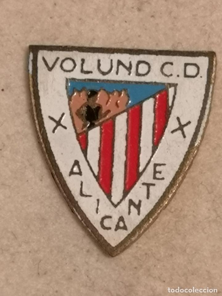 Coleccionismo deportivo: PIN FUTBOL - ALACANT / ALICANTE - VOLUND CD