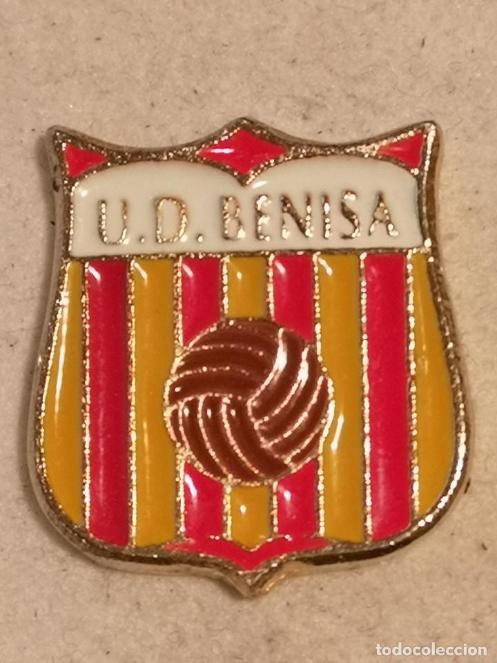 Collezionismo sportivo: PIN FUTBOL - ALACANT / ALICANTE - BENISSA - UD BENISA