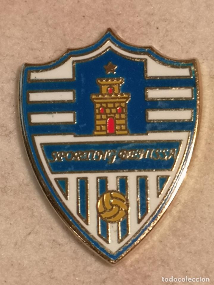 Collezionismo sportivo: PIN FUTBOL - ALACANT / ALICANTE - BENISSA - SPORTING BENISSA
