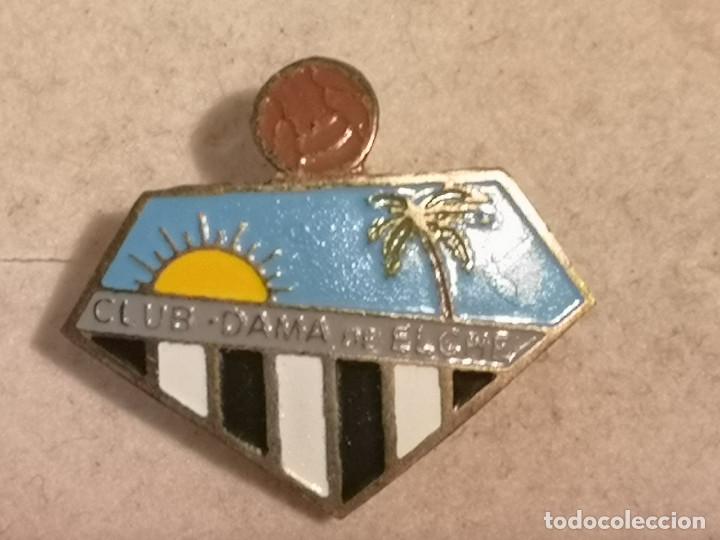 Collezionismo sportivo: PIN FUTBOL - ALACANT / ALICANTE - ELX / ELCHE - CLUB DAMA DE ELCHE - Solapa