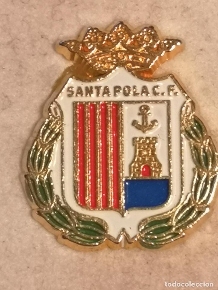 Collezionismo sportivo: PIN FUTBOL - ALACANT / ALICANTE - SANTA POLA - SANTA POLA CF