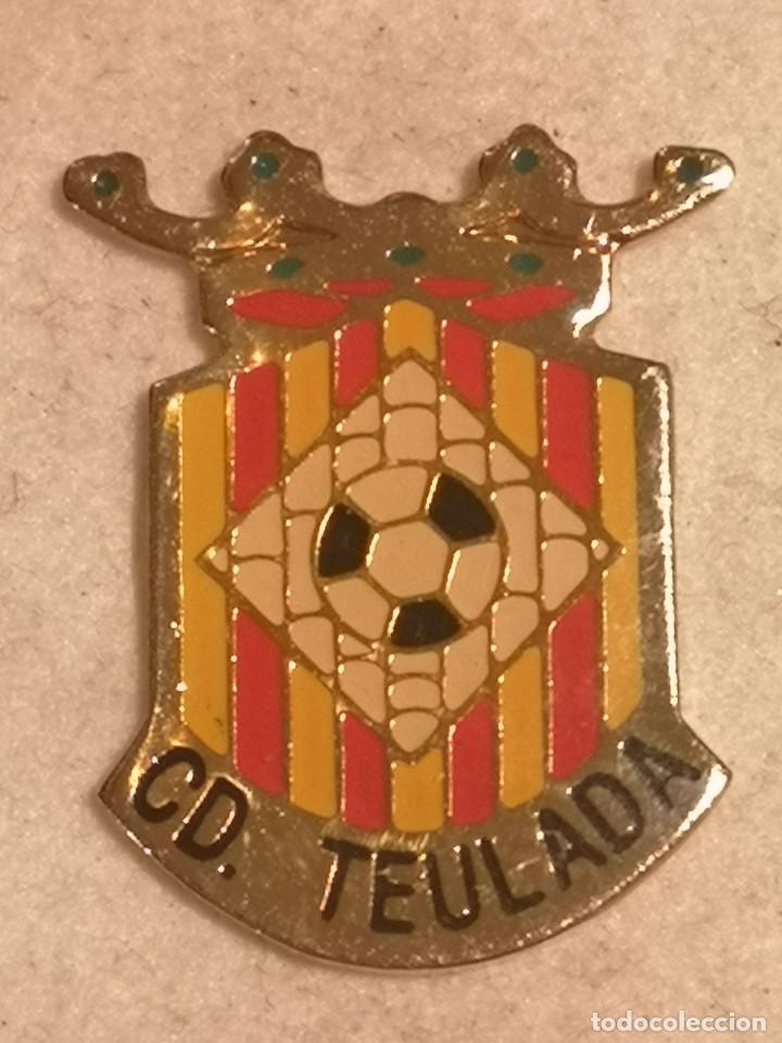 Collezionismo sportivo: PIN FUTBOL - ALACANT / ALICANTE - TEULADA - CD TEULADA