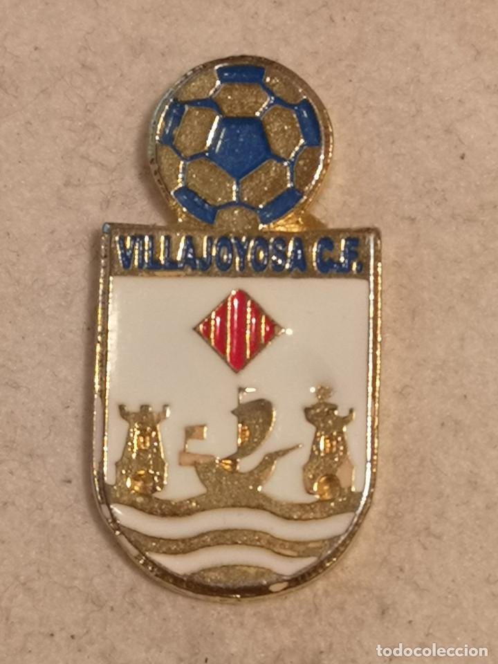Collezionismo sportivo: PIN FUTBOL - ALACANT / ALICANTE - VILA JOIOSA / VILLAJOYOSA - VILLAJOYOSA CF