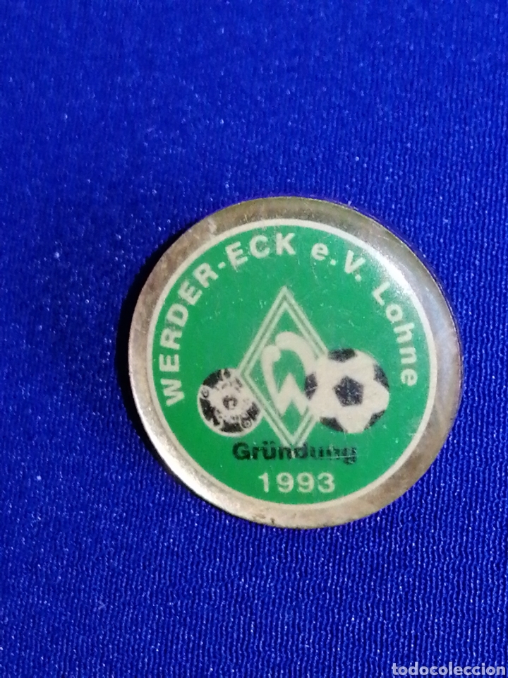 Coleccionismo deportivo: F&Uacute;TBOL WERDER - ECK e. V Lohne 1993 PIN - Foto 2