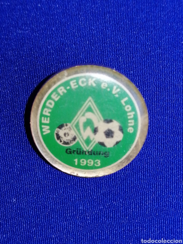Coleccionismo deportivo: F&Uacute;TBOL WERDER - ECK e. V Lohne 1993 PIN - Foto 1
