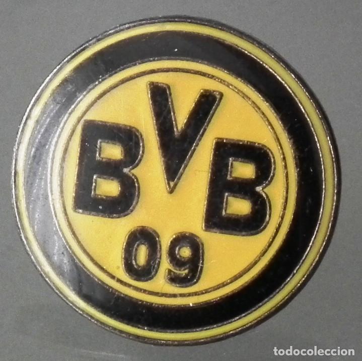 Coleccionismo deportivo: PIN F&Uacute;TBOL - ESCUDO BORUSSIA DORTMUND BVB 09