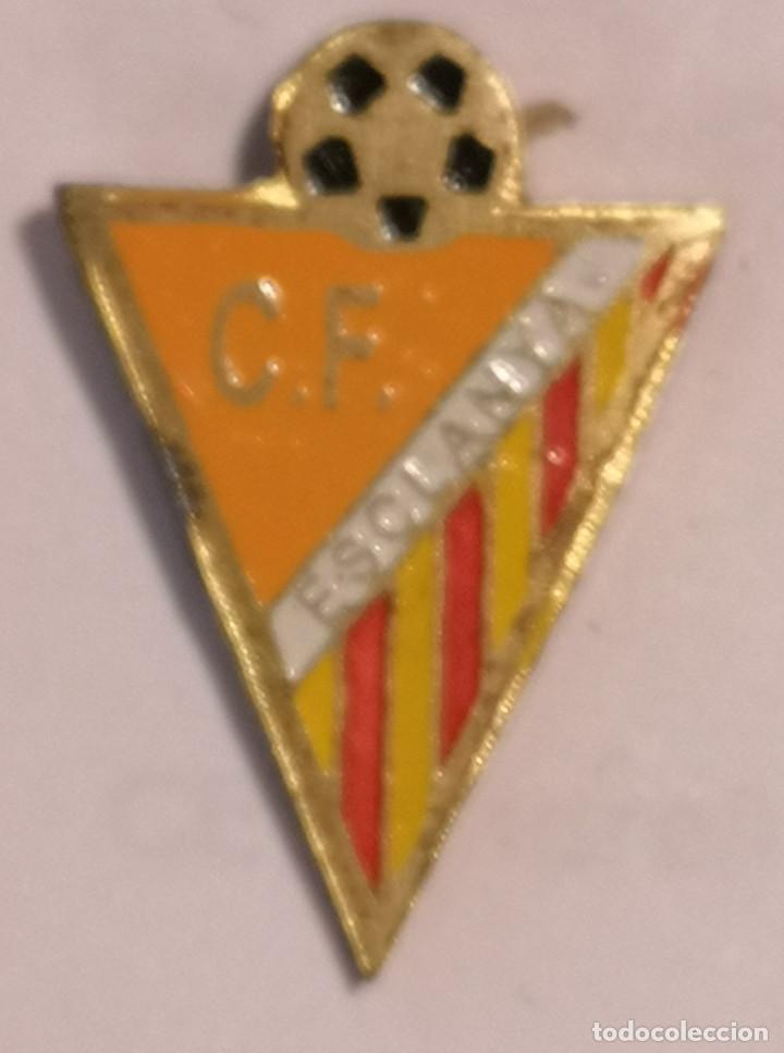 Collezionismo sportivo: PIN FUTBOL - GIRONA - ESCLANY&Agrave; - CF ESCLANY&Agrave;