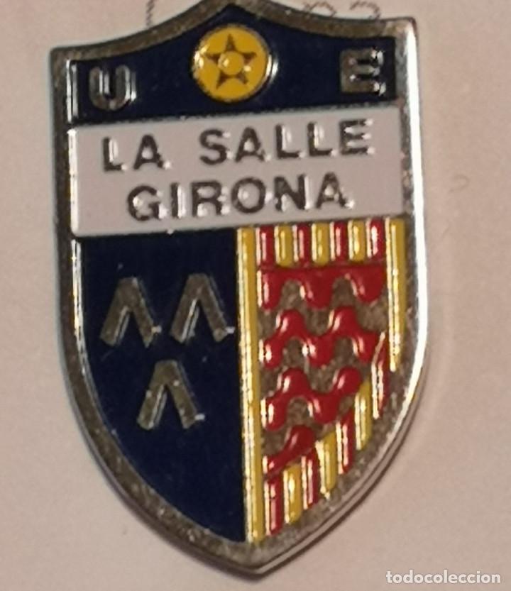 Sammelleidenschaft Sport: PIN FUTBOL - GIRONA - UE LA SALLE