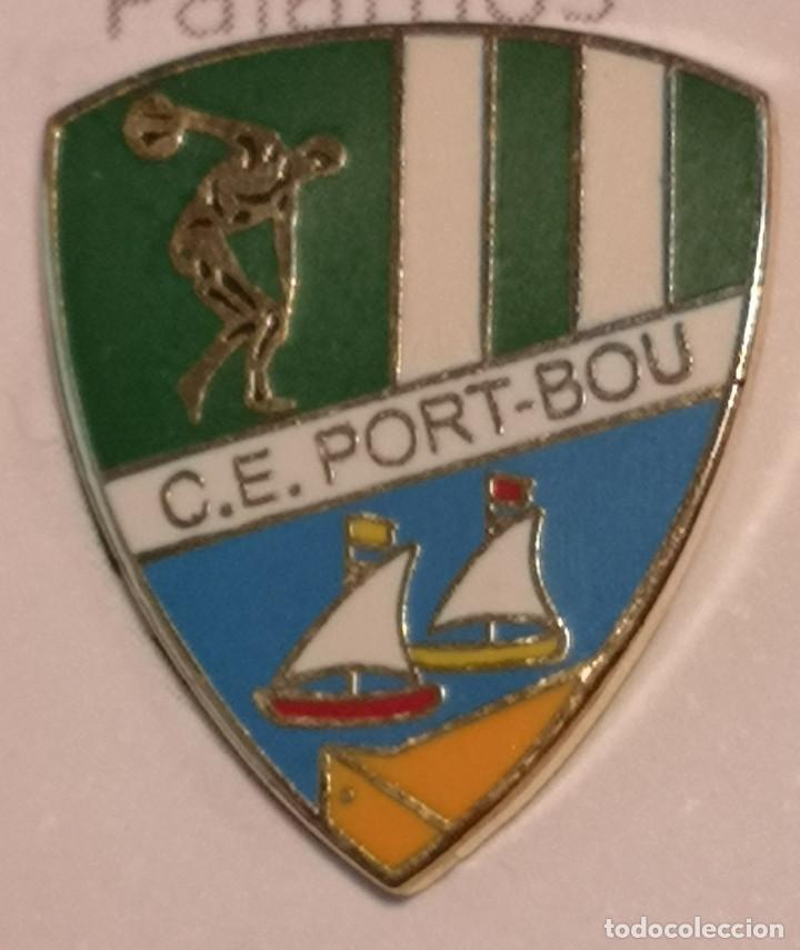 Collezionismo sportivo: PIN FUTBOL - GIRONA - PORTBOU - CE PORT-BOU