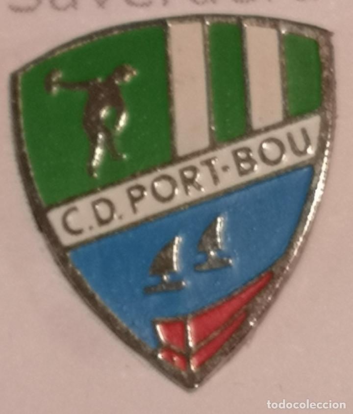 Collezionismo sportivo: PIN FUTBOL - GIRONA - PORTBOU - CE PORT-BOU
