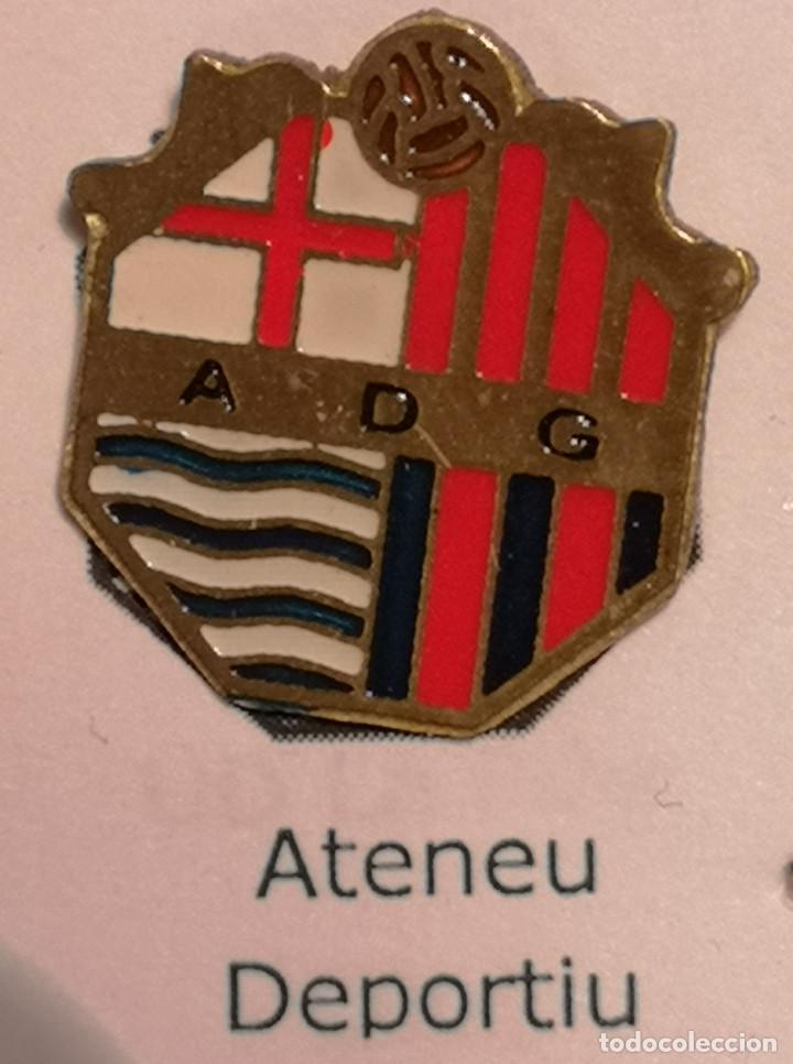 Collezionismo sportivo: PIN FUTBOL - GIRONA - SANT FELIU DE GU&Iacute;XOLS - ATENEU DEPORTIU GU&Iacute;XOLS