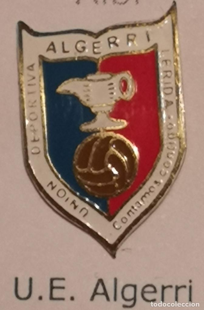 Collezionismo sportivo: PIN FUTBOL - LLEIDA - ALGERRI - UD ALGERRI