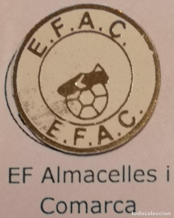 Collezionismo sportivo: PIN FUTBOL - LLEIDA - ALMACELLES - EFAC ALMACELLES