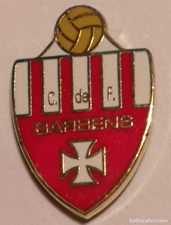 Collezionismo sportivo: PIN FUTBOL - LLEIDA - BARBENS - CF BARBENS