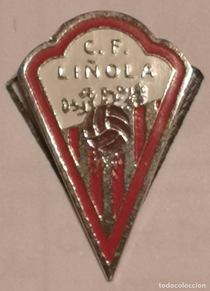 Collezionismo sportivo: PIN FUTBOL - LLEIDA - LINYOLA - CF LI&Ntilde;OLA