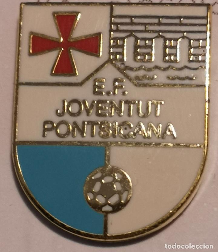 Collezionismo sportivo: PIN FUTBOL - LLEIDA - PONTS - EF JOVENTUT PONTSICANA