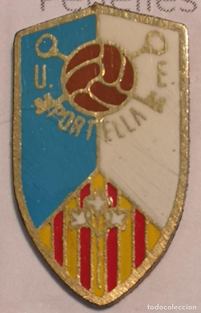 Collezionismo sportivo: PIN FUTBOL - LLEIDA - PORTELLA - UE PORTELLA