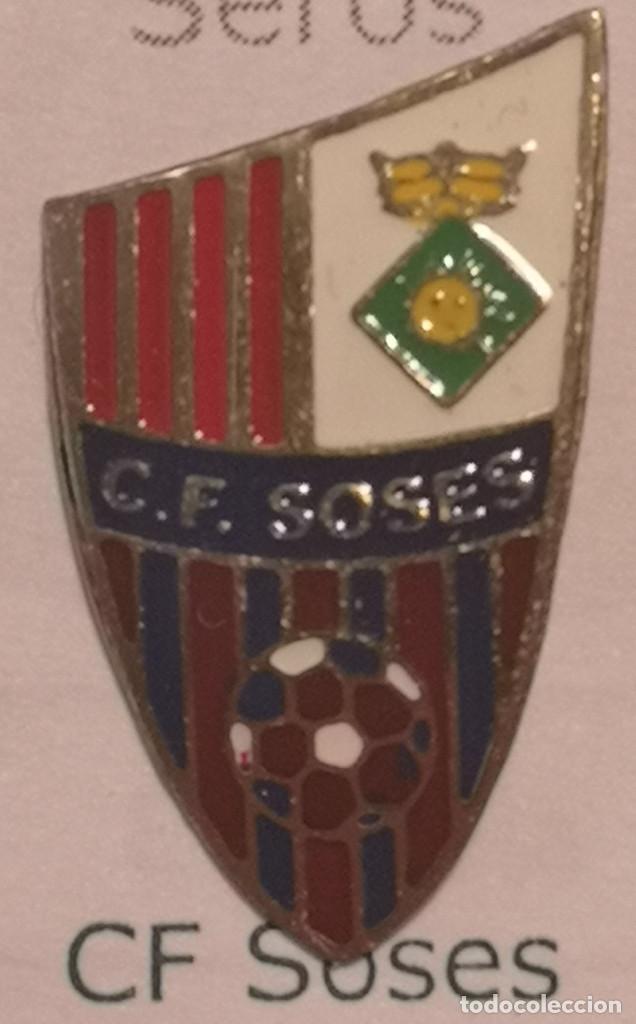 Colecionismo desportivo: PIN FUTBOL - LLEIDA - SOSES - CF SOSES