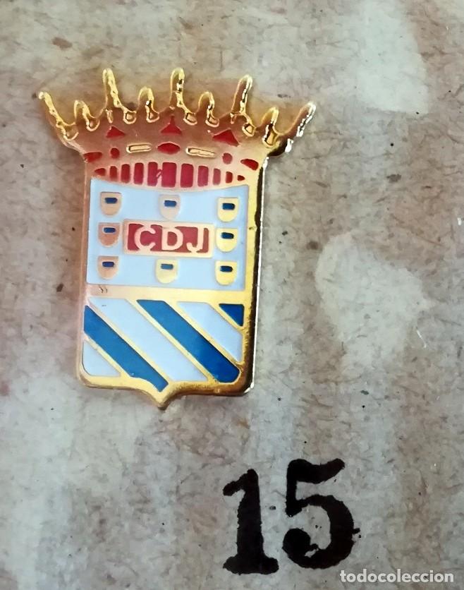 Sammelleidenschaft Sport: PIN CLUB FUTBOL- C.D. JARQUE- JARQUE DE MONCAYO- ZARAGOZA