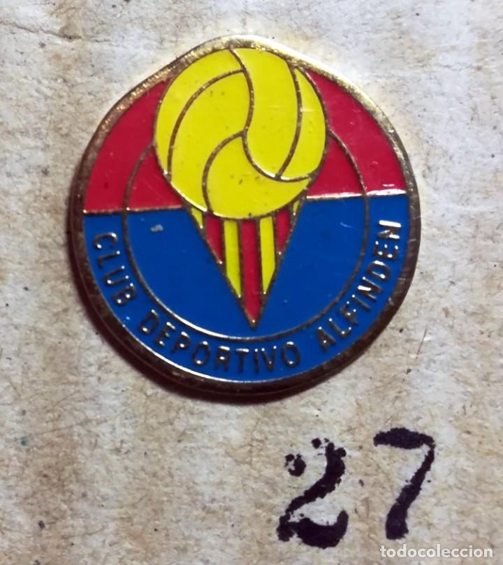 Collezionismo sportivo: PIN FUTBOL - ZARAGOZA - CLUB DEPORTIVO ALFINDEN