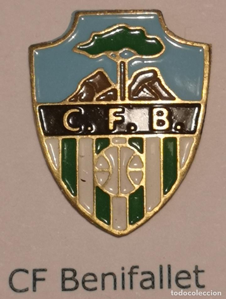 Collezionismo sportivo: PIN FUTBOL - TARRAGONA - BENIFALLET - CF BENIFALLET