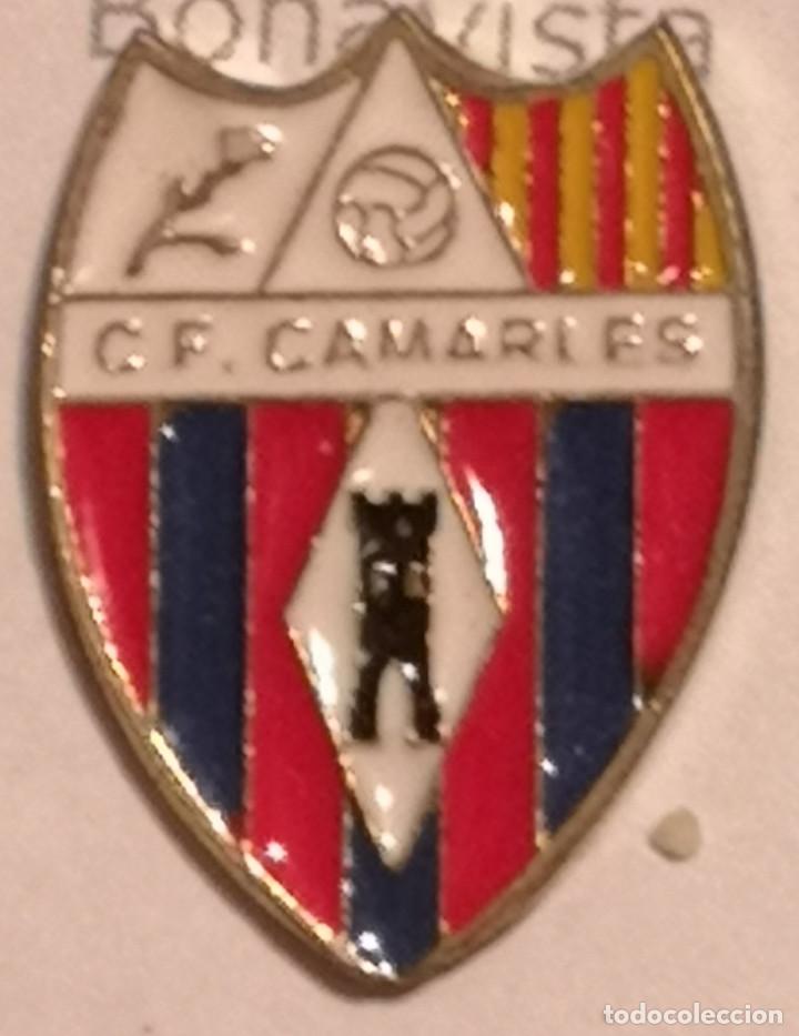 Collezionismo sportivo: PIN FUTBOL - TARRAGONA - CAMARLES - CF CAMARLES