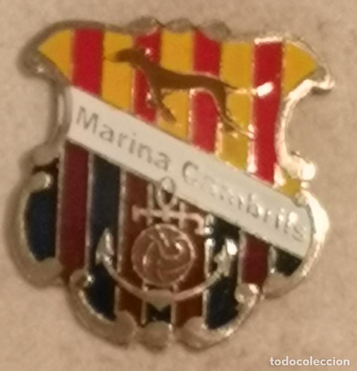 Collezionismo sportivo: PIN FUTBOL - TARRAGONA - CAMBRILS - MARINA CAMBRILS