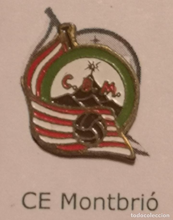 Collezionismo sportivo: PIN FUTBOL - TARRAGONA - MONTBRIO DEL CAMP - CE MONTBRIO