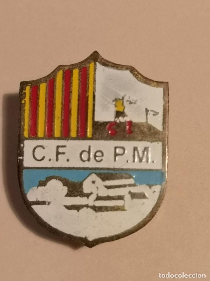 Collezionismo sportivo: PIN FUTBOL - TARRAGONA - POBLA DE MONTORNES - CF POBLA DE MONTORNES - Solapa