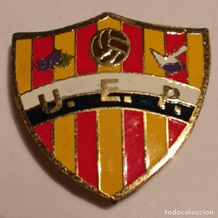 Collezionismo sportivo: PIN FUTBOL - TARRAGONA - PORRERA - UE PORRERA - Solapa