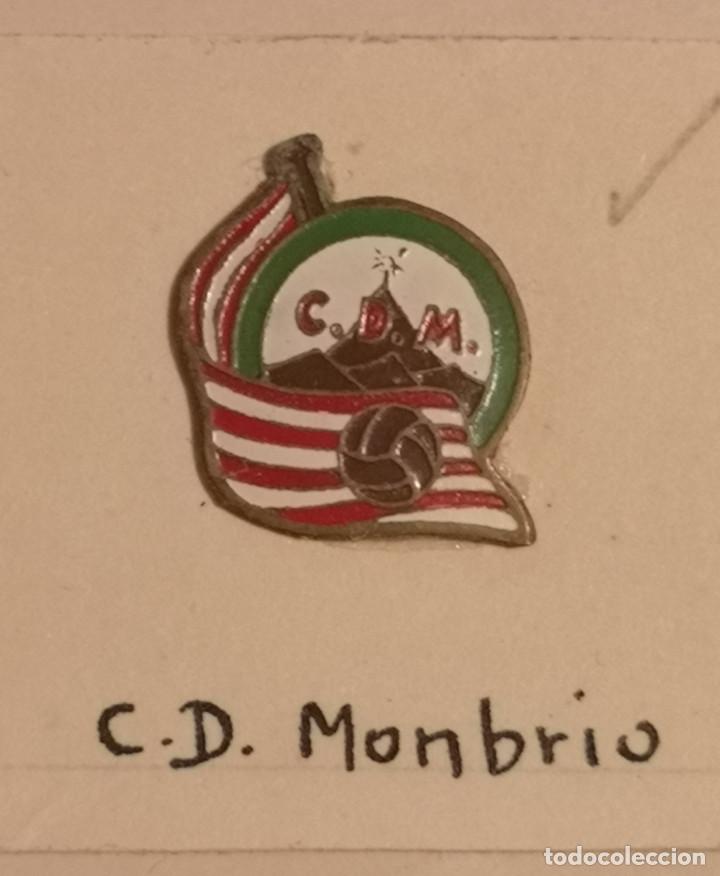Collezionismo sportivo: PIN FUTBOL - TARRAGONA - MONTBRIO DEL CAMP - CD MONTBRIO