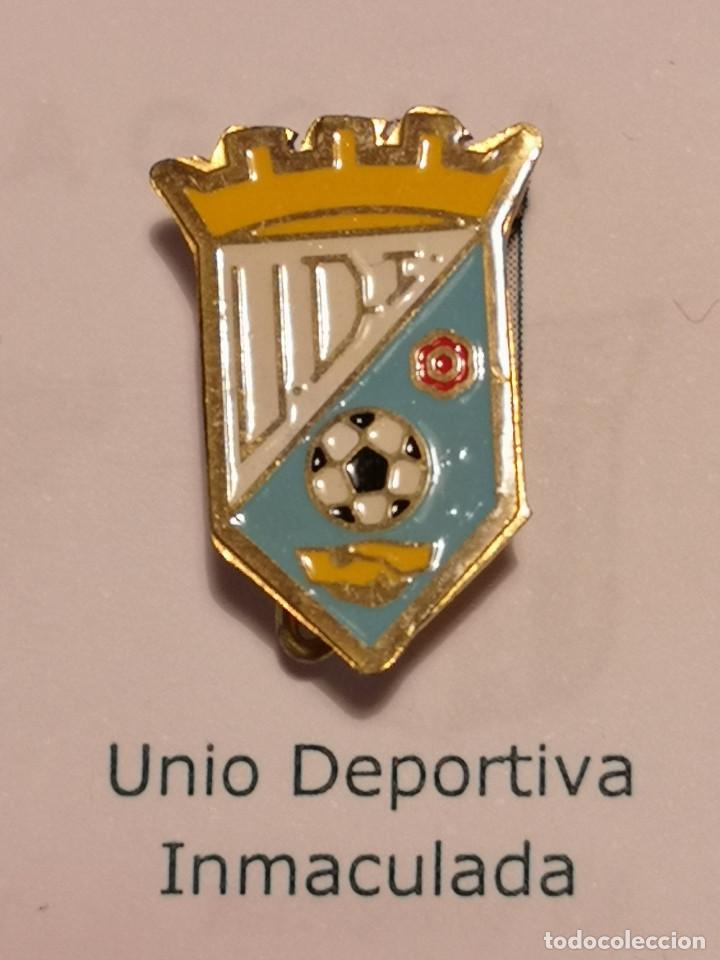 Collezionismo sportivo: PIN FUTBOL - TARRAGONA - REUS - UD INMACULADA - Aguja