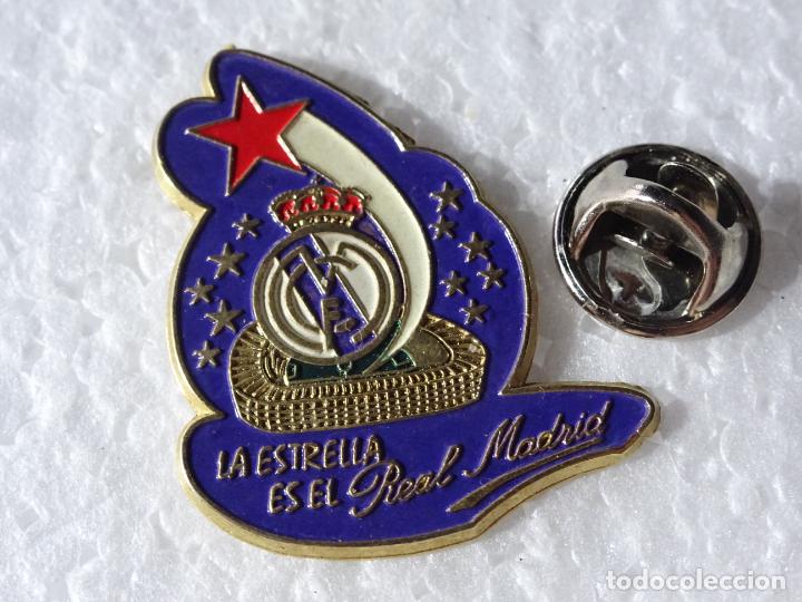 Collezionismo sportivo: PIN DE DEPORTES. REAL MADRID CLUB DE F&Uacute;TBOL. ESTADIO CAMPO DE F&Uacute;TBOL SANTIAGO BERNABEU