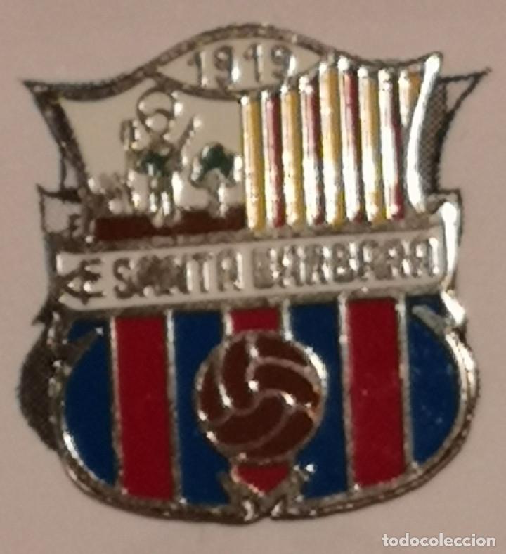 Collezionismo sportivo: PIN FUTBOL - TARRAGONA - SANTA B&Agrave;RBARA - CE SANTA B&Agrave;RBARA