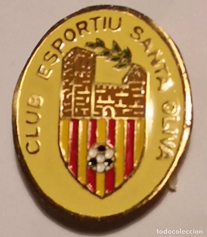 Collezionismo sportivo: PIN FUTBOL - TARRAGONA - SANTA OLIVA - CE SANTA OLIVA - Solapa