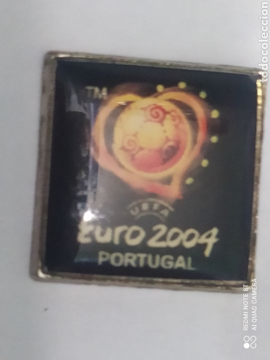 Coleccionismo deportivo: PINS DE F&Uacute;TBOL.OFICIAL EUROCOPA PORTUGAL 2004