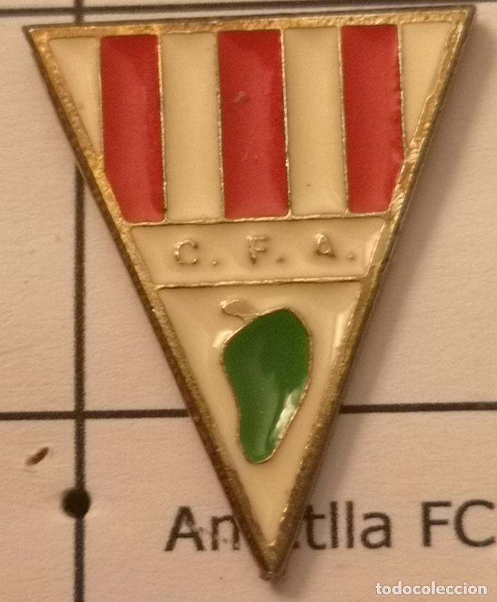 Collezionismo sportivo: PIN FUTBOL - BARCELONA - AMETLLA DEL VALLES - CF AMETLLA