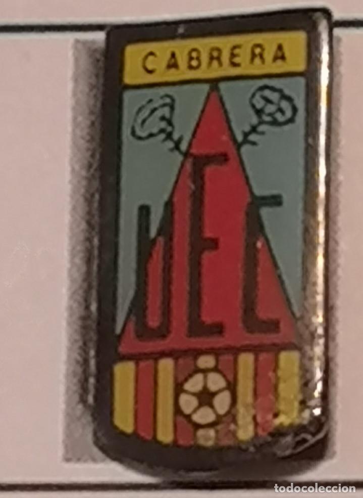 Sammelleidenschaft Sport: PIN FUTBOL - BARCELONA - CABRERA DE MAR - UE CABRERA