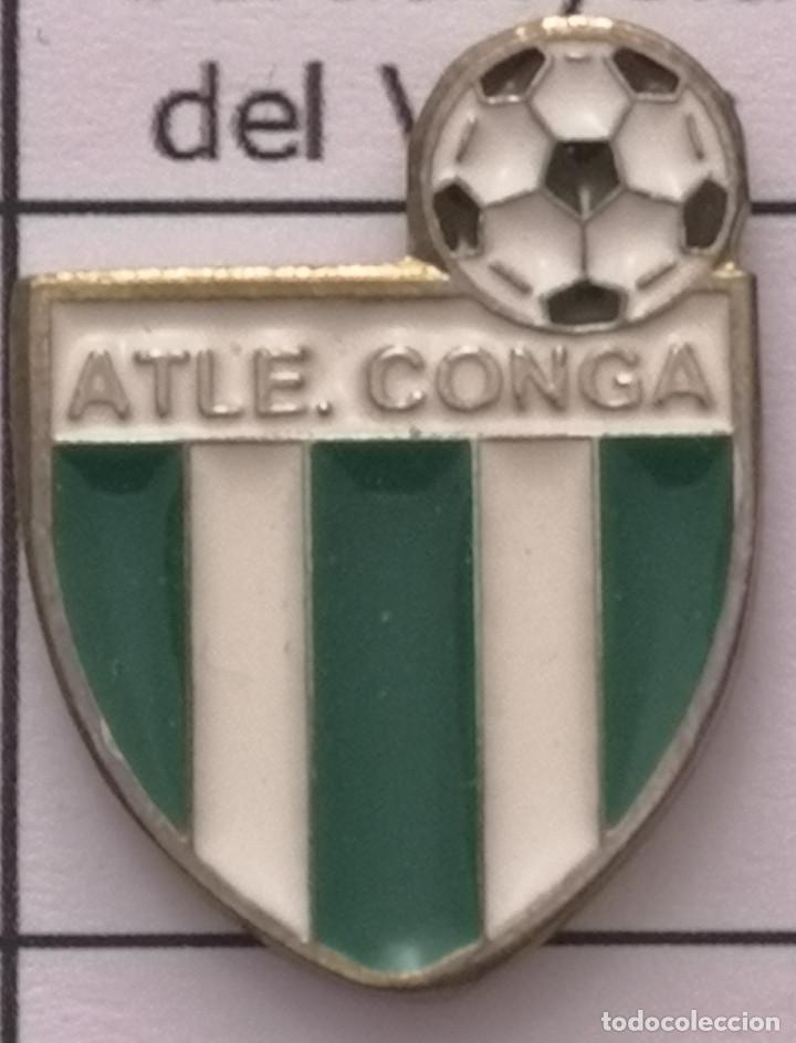Sammelleidenschaft Sport: PIN FUTBOL - BARCELONA - ATLE. CONCA