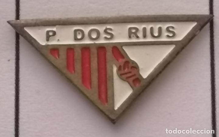 Coleccionismo deportivo: PIN FUTBOL - BARCELONA - DOSRIUS - P DOS RIUS