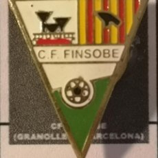 Coleccionismo deportivo: PIN FUTBOL - BARCELONA - GRANOLLERS - CF FINSOBE - SOLAPA