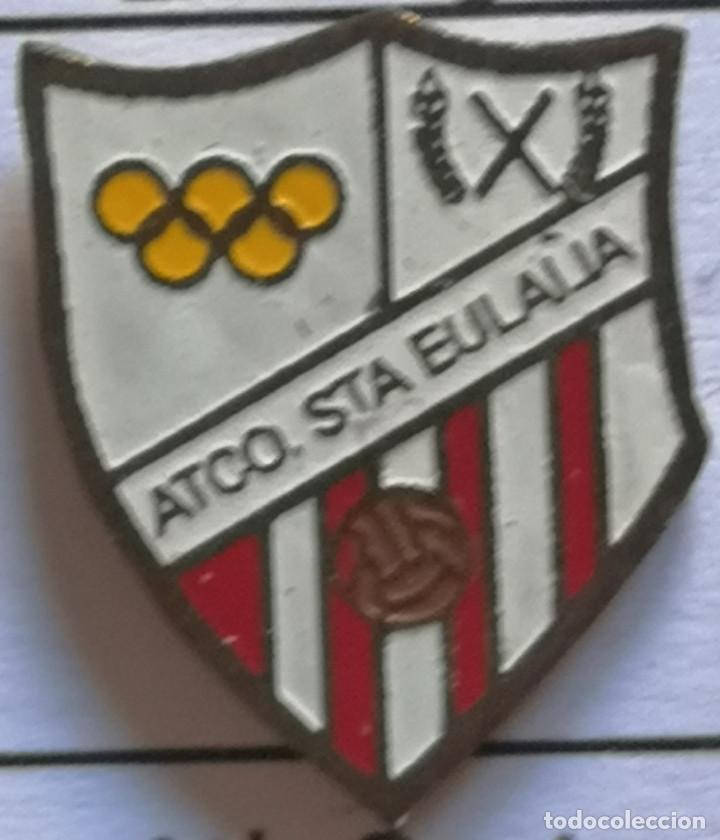 Collectionnisme sportif: PIN FUTBOL - BARCELONA - HOSPITALET DE LLOBREGAT - ATCO. STA. EULALIA