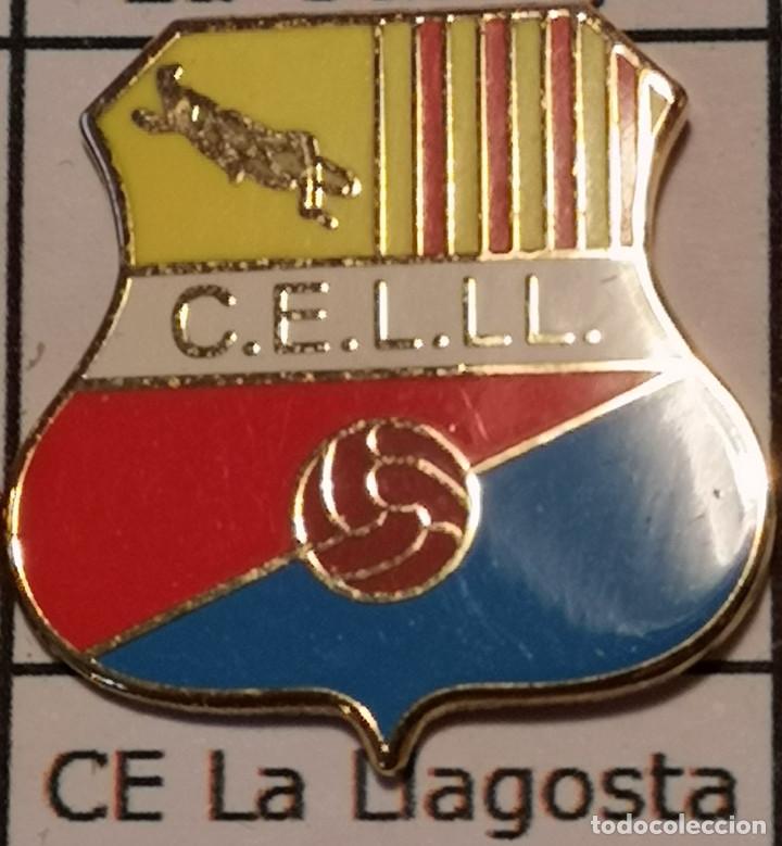 Colecionismo desportivo: PIN FUTBOL - BARCELONA - LA LLAGOSTA - CE LA LLAGOSTA